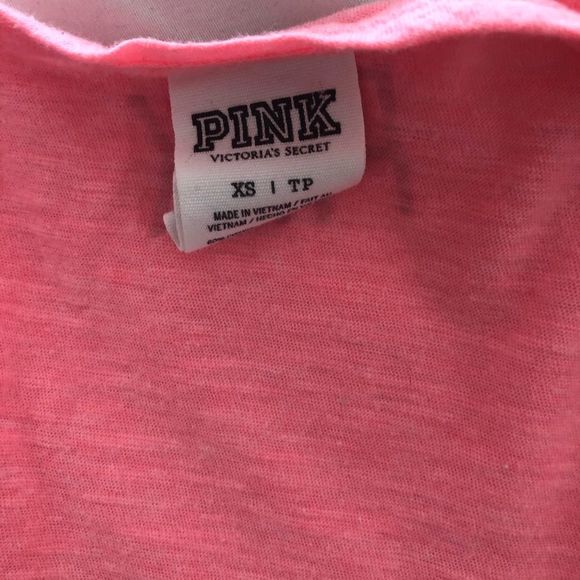 Victoria’s Secret PINK neon pink sequin muscle top - Picture 6 of 6